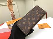 Kitlife Louis Vuitton Zippy Wallet Monogram Red - 19x9cm - 4