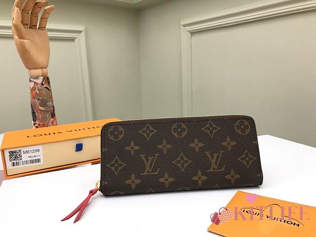 Kitlife Louis Vuitton Zippy Wallet Monogram Dark Pink - 19x9cm - 1