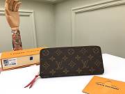 Kitlife Louis Vuitton Zippy Wallet Monogram Dark Pink - 19x9cm - 1