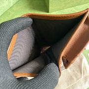 Kitlife Gucci Diana card case wallet brown leather - 658244 - 11*9*3cm - 5