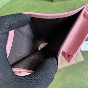 Kitlife Gucci Diana card case wallet pink leather - 658244 - 11*9*3cm - 5