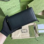 Kitlife Gucci Diana continental wallet black leather - 19*10*3.5cm - 6