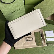 Kitlife Gucci Diana continental wallet white leather - 19*10*3.5cm - 6