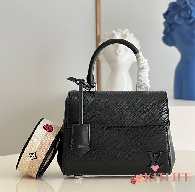 Kitlife Louis Vuitton Cluny Mini Epi Leather in Black - M58928 - 20 x 16 x 7.5cm - 1