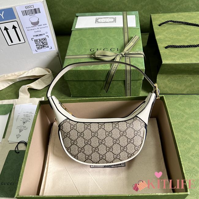 Kitlife Gucci Ophidia GG mini bag white - ‎658551 - 20x15x5cm - 1