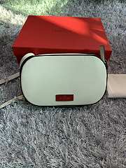Ktilife Valentino Garavani VLOGO Leather Camera Bag White – 25x15.5x6cm - 6