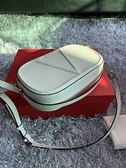 Ktilife Valentino Garavani VLOGO Leather Camera Bag White – 25x15.5x6cm - 4