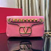Kitlife STUD SIGN NAPPA SHOULDER BAG Pink - 28 x 17 x 8cm - 1