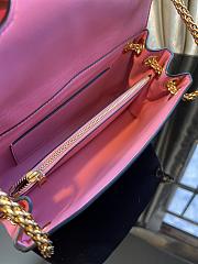 Kitlife STUD SIGN NAPPA SHOULDER BAG Pink - 28 x 17 x 8cm - 3