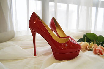 Kitlife Christian Louboutin Bianca Pumps Red - 12.5cm