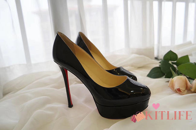 Kitlife Christian Louboutin Bianca Pumps Black - 12.5cm - 1