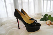 Kitlife Christian Louboutin Bianca Pumps Black - 12.5cm - 1