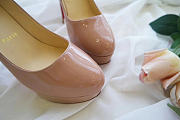 Kitlife Christian Louboutin Bianca Pumps Nude - 12.5cm - 3