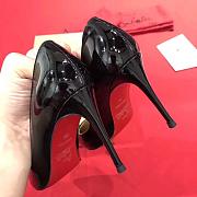 Kitlife Christain Louboutin Pigalle Follies Black Patent - 7cm - 4