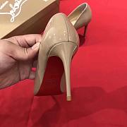 Kitlife Christain Louboutin Pigalle Follies Nude Patent - 7cm - 6