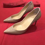 Kitlife Christain Louboutin Pigalle Follies Nude Patent - 7cm - 5