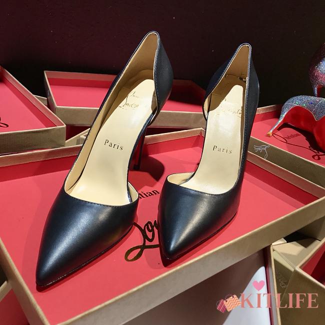 Kitlife Christian Louboutin Iriza 100 Nappa Black - 1