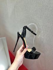 Kitlife Christian Louboutin Alta Patent Black  - 5