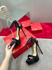 Kitlife Christian Louboutin Alta Patent Black  - 4