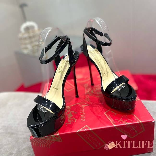 Kitlife Christian Louboutin Alta Patent Black  - 1