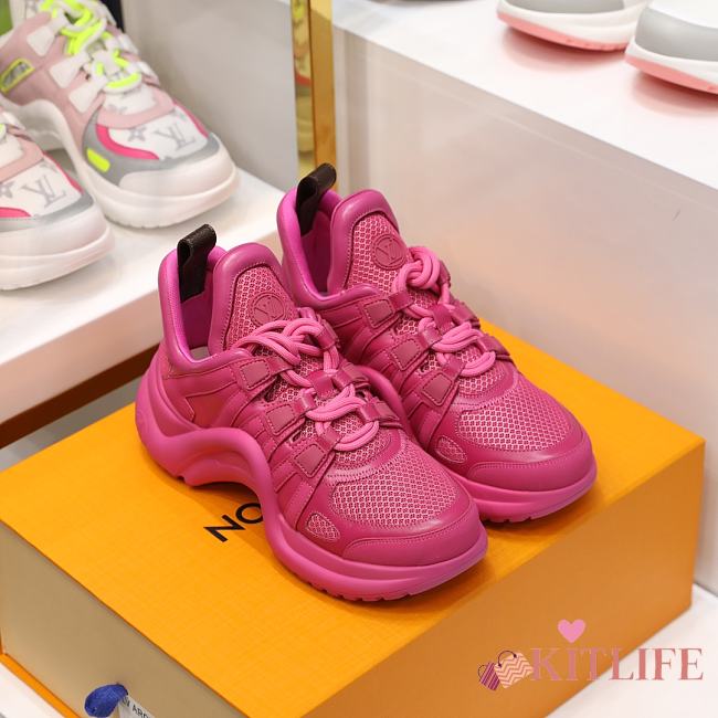 Kitlife Louis Vuitton Archlight Sneakers Pink - 1