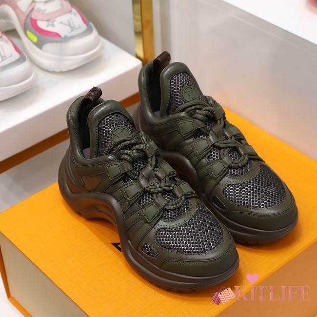 Kitlife Louis Vuitton Archlight Sneakers Green - 1