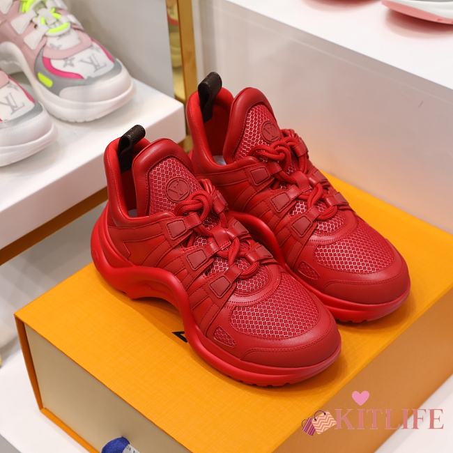 Kitlife Louis Vuitton Archlight Sneakers Red - 1