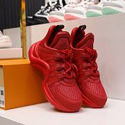 Kitlife Louis Vuitton Archlight Sneakers Red - 5