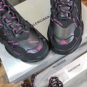 Kitlife Balenciaga Triple S Black Pink Allover - 3