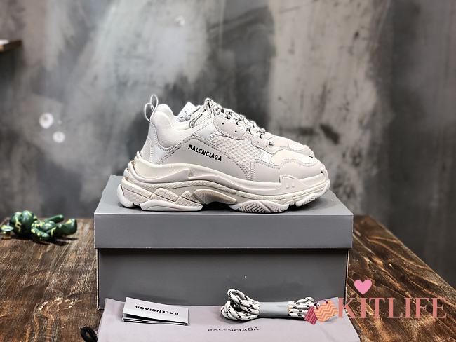 Kitlife Balenciaga Triple S White - 1
