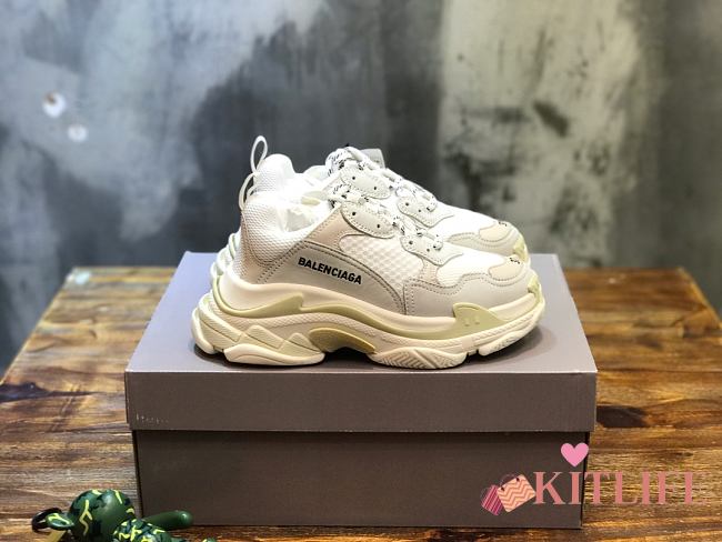 Kitlife Balenciaga Triple S White Plus - 1