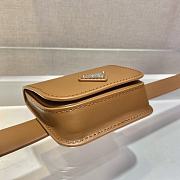 Kitlife Prada Belt Bag Brown - 10x8x3cm - 4