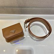 Kitlife Prada Belt Bag Brown - 10x8x3cm - 3