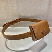 Kitlife Prada Belt Bag Brown - 10x8x3cm - 2