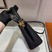 Kitlife Prada Fiery Black Prada Matinée Micro Saffiano leather bag - 21x16.5x9.5cm - 4