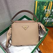 Kitlife Prada Fiery Nude Prada Matinée Micro Saffiano leather bag - 21x16.5x9.5cm - 1