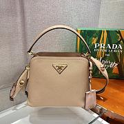 Kitlife Prada Fiery Nude Prada Matinée Micro Saffiano leather bag - 21x16.5x9.5cm - 6