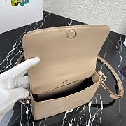 Kitlife Prada Shoulder Bag in nylon and leather beige - 1BD263 - 21x16x6.5cm - 6