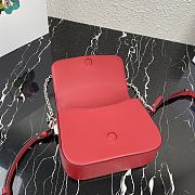 Kitlife Prada Shoulder Bag in nylon and leather Red - 1BD263 - 21x16x6.5cm - 5