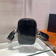 Kitlife Prada Brushed leather shoulder white bag - 1BH183 - 17.5x11x3.5cm - 5