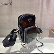 Kitlife Prada Brushed leather shoulder white bag - 1BH183 - 17.5x11x3.5cm - 3