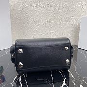 Kitlife Prada Saffiano leather top-handle bag black - 20X11X11.5CM - 3