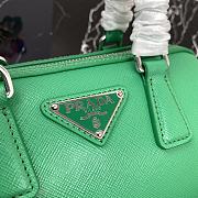 Kitlife Prada Saffiano leather top-handle bag green - 20X11X11.5CM - 5