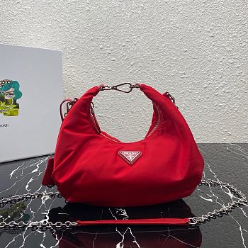 Kitlife Prada Re-Edition 2006 nylon red bag - 1BH172 - 24x16x7cm