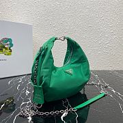 Kitlife Prada Re-Edition 2006 nylon green bag - 1BH172 - 24x16x7cm - 5