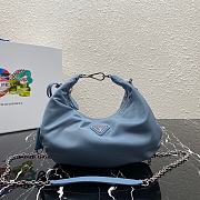 Kitlife Prada Re-Edition 2006 nylon blue bag - 1BH172 - 24x16x7cm - 1