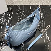 Kitlife Prada Re-Edition 2006 nylon blue bag - 1BH172 - 24x16x7cm - 6