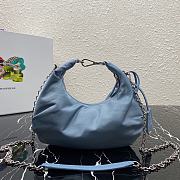 Kitlife Prada Re-Edition 2006 nylon blue bag - 1BH172 - 24x16x7cm - 4