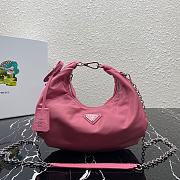 Kitlife Prada Re-Edition 2006 nylon pink bag - 1BH172 - 24x16x7cm - 1