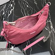 Kitlife Prada Re-Edition 2006 nylon pink bag - 1BH172 - 24x16x7cm - 6